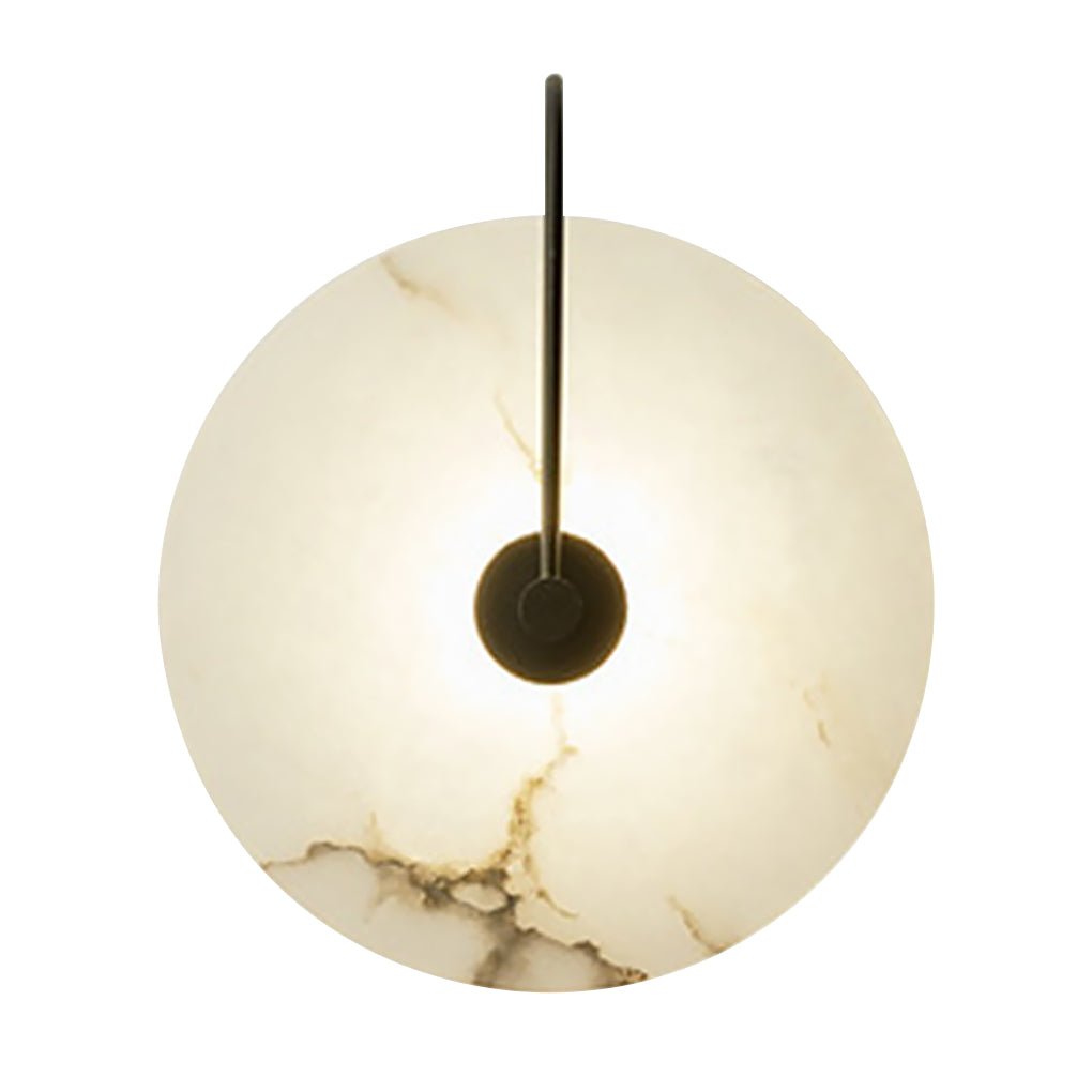 Modern Minimalist Marble Pattern Design Living Room Backdrop Decorative Wall Sconces - Dazuma