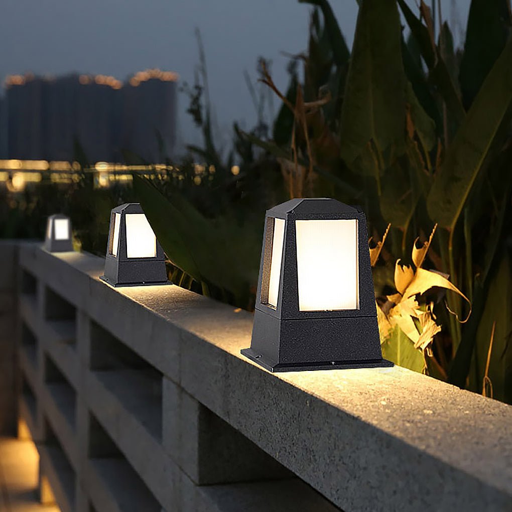 Modern Minimalist Outdoor LED Landscape Decorative Lighting for Villa Courtyard - Dazuma