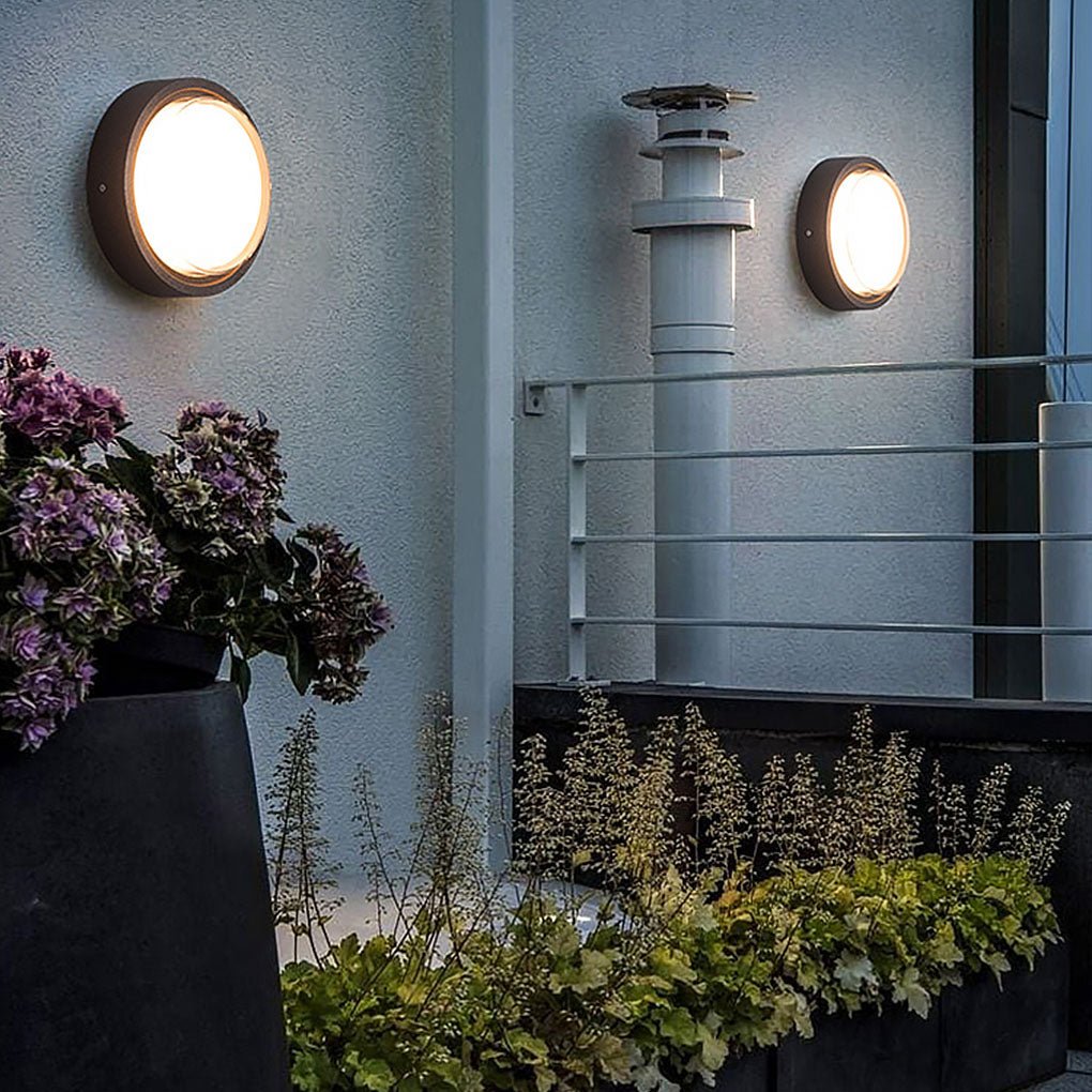 Modern Minimalist Outdoor Led Waterproof Wall Light for Patio Balcony Aisle - Dazuma