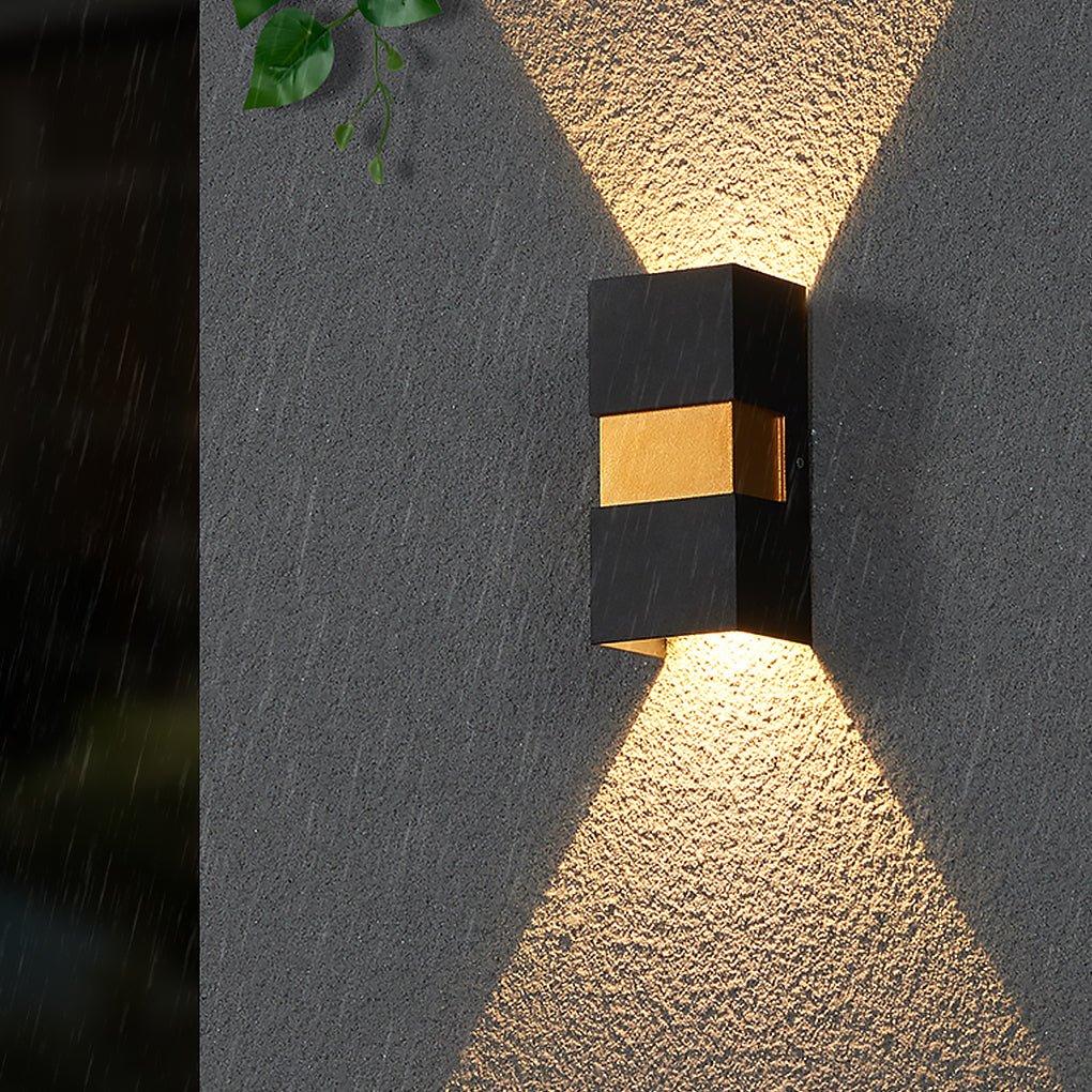 Modern Minimalist Outdoor LED Waterproof Wall Light for Villa Balcony Aisle Lighting - Dazuma