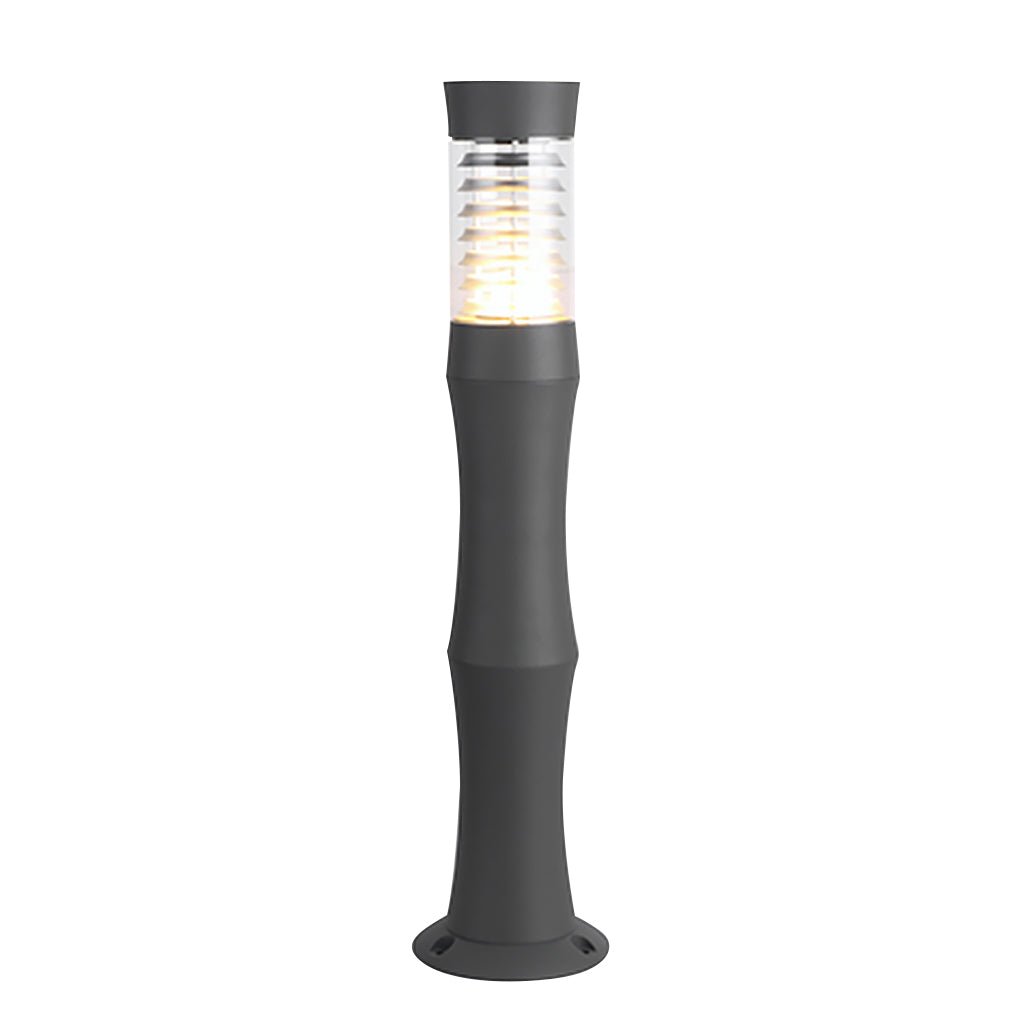 Modern Minimalist Aluminum Acrylic Outdoor Bollard Lights