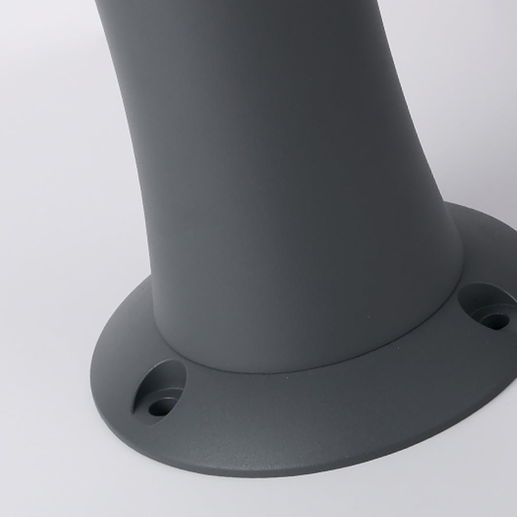 Modern Minimalist Aluminum Acrylic Outdoor Bollard Lights