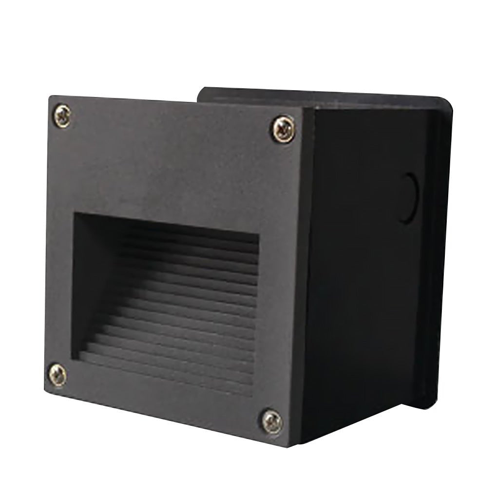 Modern Minimalist Waterproof Embedded Step Lights Wall Decorative Lamp for Outdoor Stairway