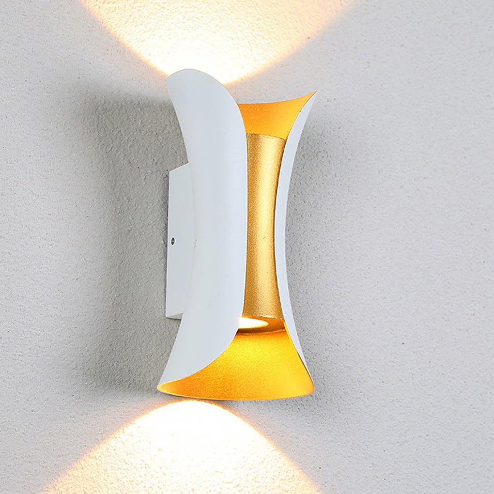 Modern Minimalist Waterproof LED Two-way Lighting Wall Light for Bedside Aisle - Dazuma
