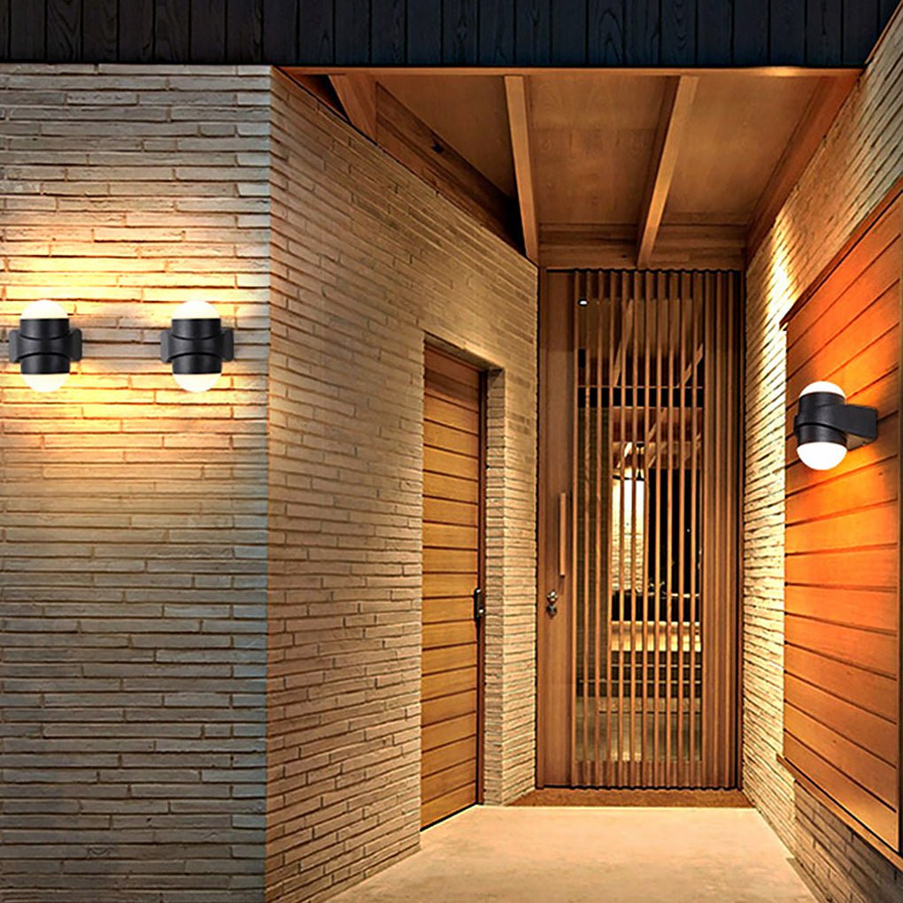 Modern Minimalist Waterproof Outdoor Exterior Wall Lamp for Villa Courtyard Balcony - Dazuma