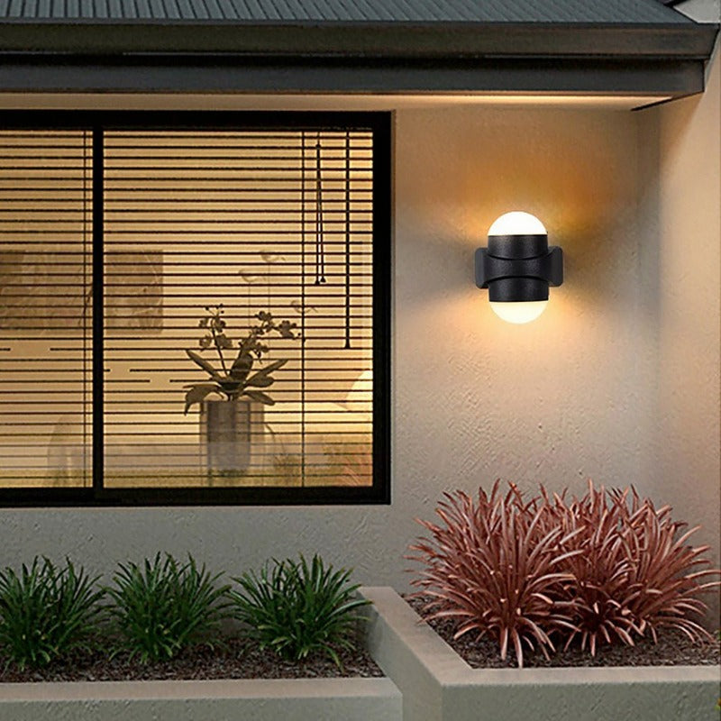 Modern Minimalist Waterproof Outdoor Exterior Wall Lamp for Villa Courtyard Balcony - Dazuma