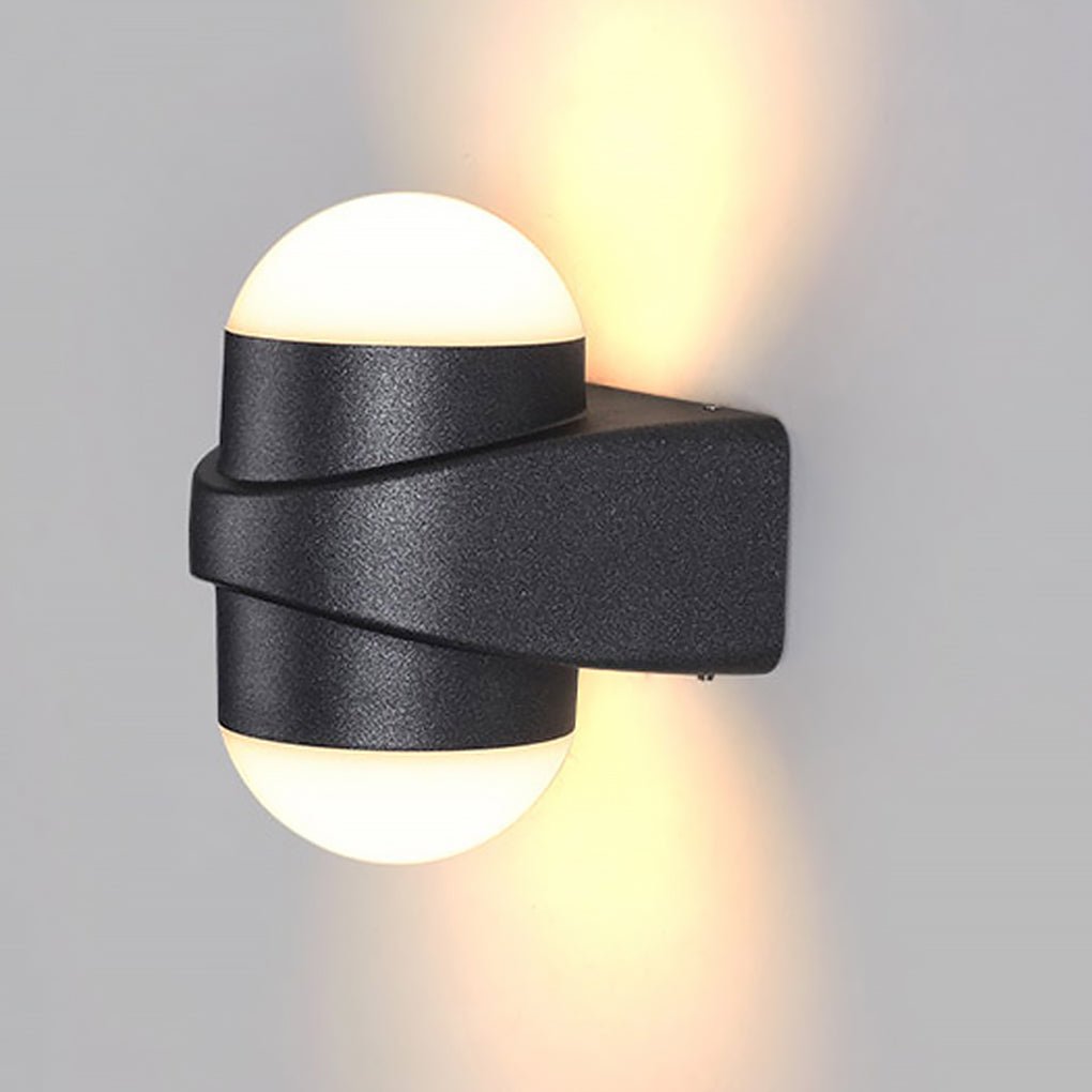 Modern Minimalist Waterproof Outdoor Exterior Wall Lamp for Villa Courtyard Balcony - Dazuma