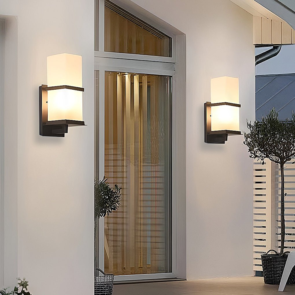 Modern Minimalist Waterproof Outdoor Wall Lights Wall Sconces Wall Lamp LED Sconce - Dazuma