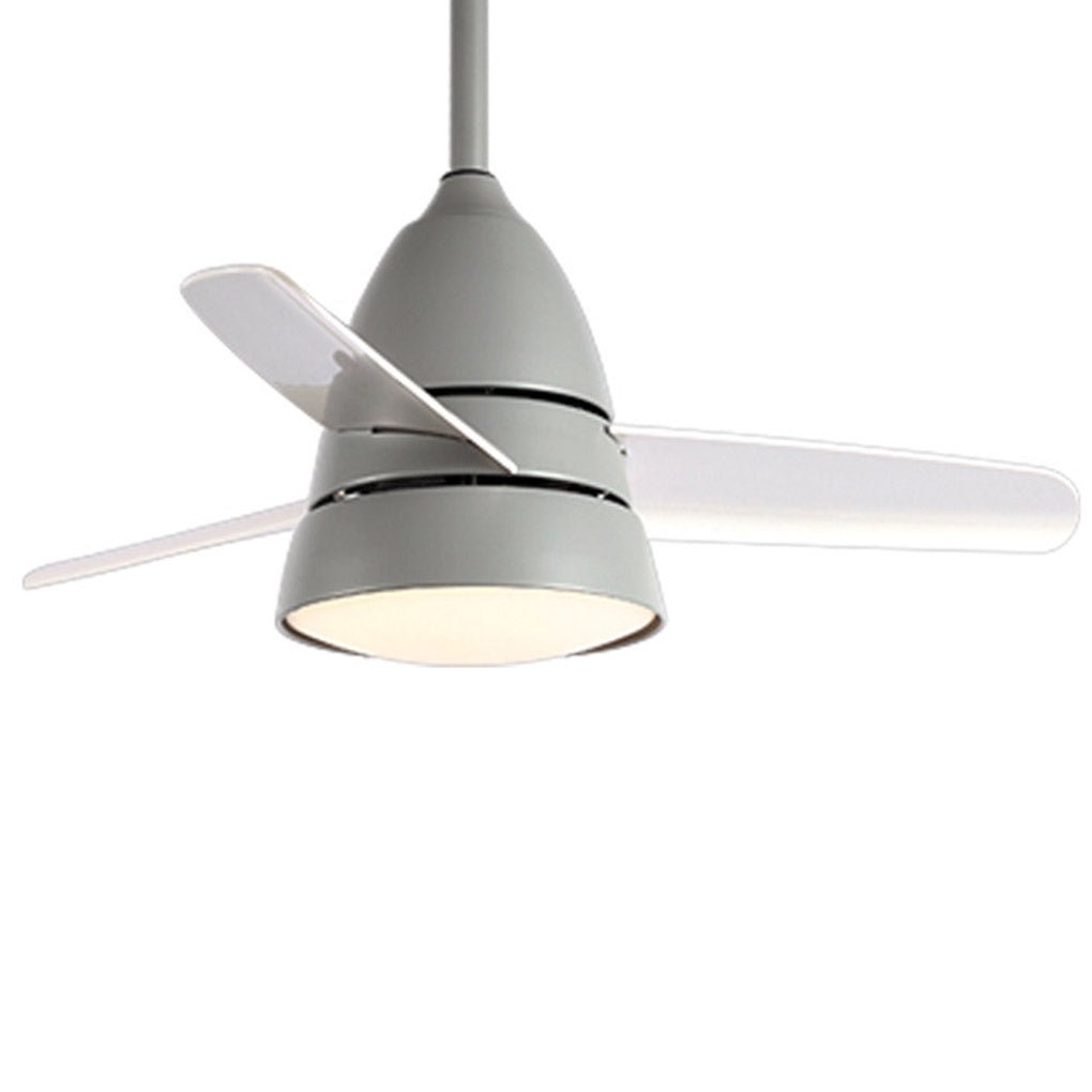 Modern Upgrade 3 - color Adjustable Light Ceiling Fan Ultra Silent for Kids Room