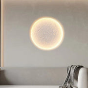 Moon - like Plaster LED Embedded Wall Light Anti - glare for Background Wall