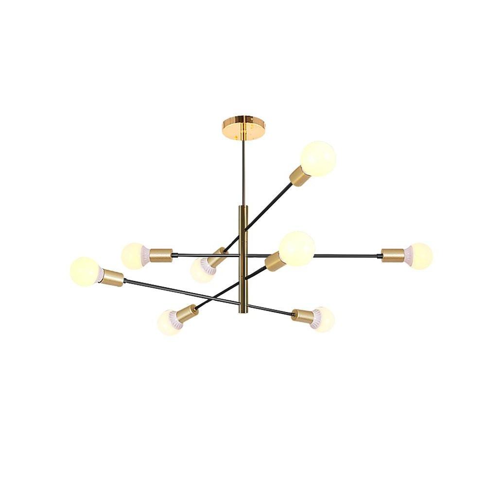 37'' LED 8-Light New Design Chandelier Artistic Contemporary Metal Sputnik Sputnik Design-dazuma