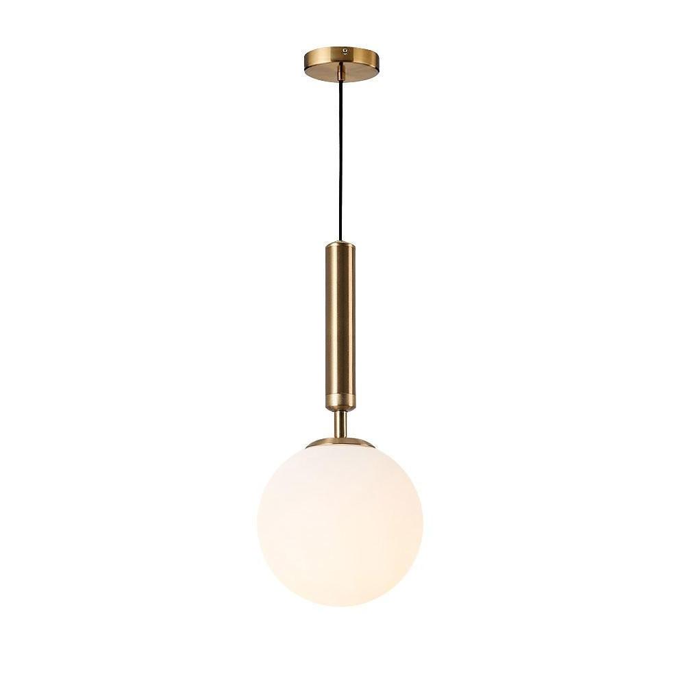 8'' LED 1-Light New Design Pendant Light Artistic Contemporary Metal Glass Globe Island Lights-dazuma