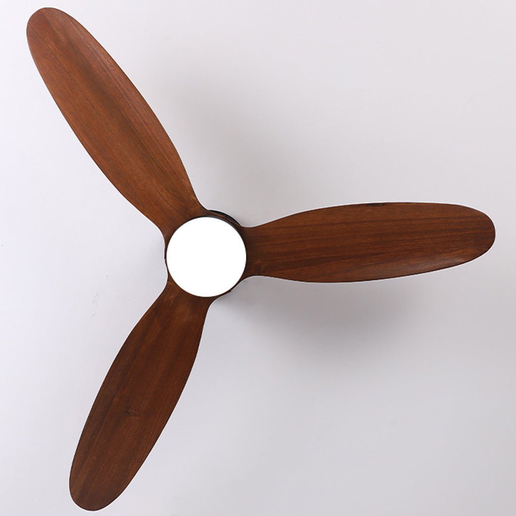Add style and function with natural wood ceiling fan with light LED, offering quiet performance and Nordic design elegance.