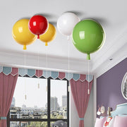 Acrylic Airballoon Shaped LED Novelty Style Flush Mount Lighting Ceiling Light