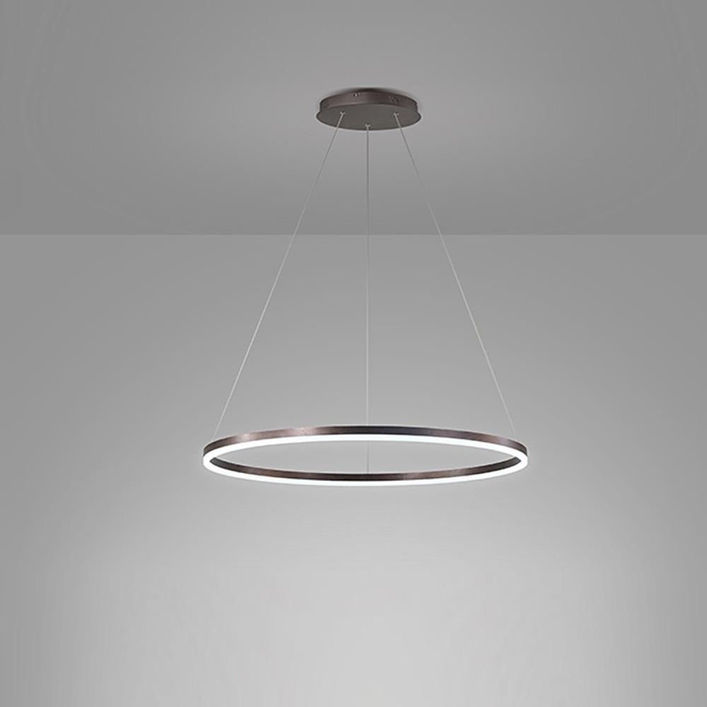 31'' LED 1-Light Circle Design Pendant Light Luxurious Modern LED Classic Aluminum Acrylic Circle-dazuma