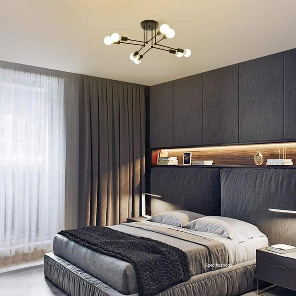 8 - light LED Modern Sputnik Chandelier Ceiling Lights Pendent Lighting