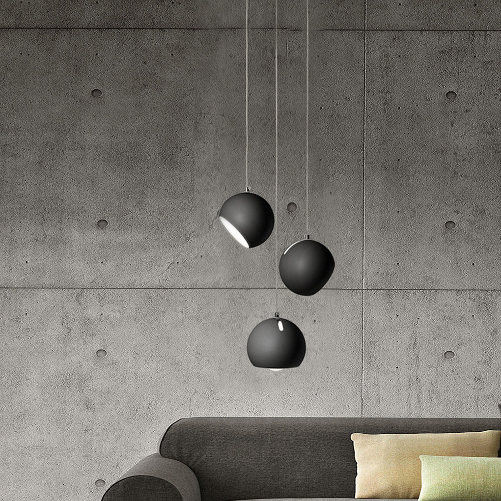 Nordic Creative Adjustable Ball Shaped Pendant Light Dining Room Light Fixtures Hanging Lights - Dazuma