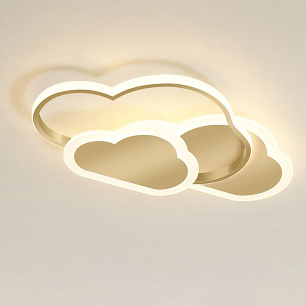 Nordic Creative Arc Design Cloud Shape Energy-saving LED Ceiling Lamps - Dazuma