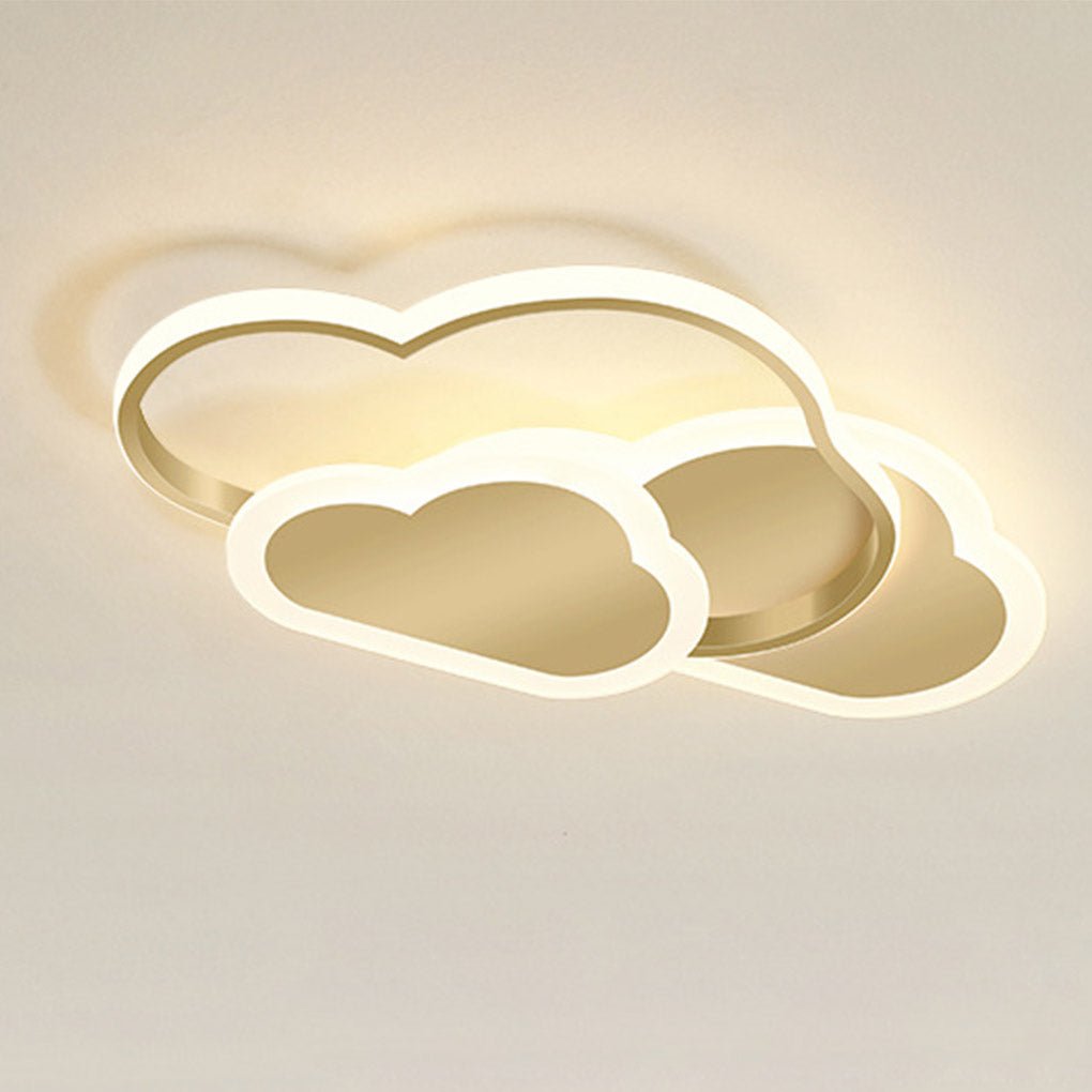 Nordic Creative Arc Design Cloud Shape Energy - saving LED Ceiling Lamps