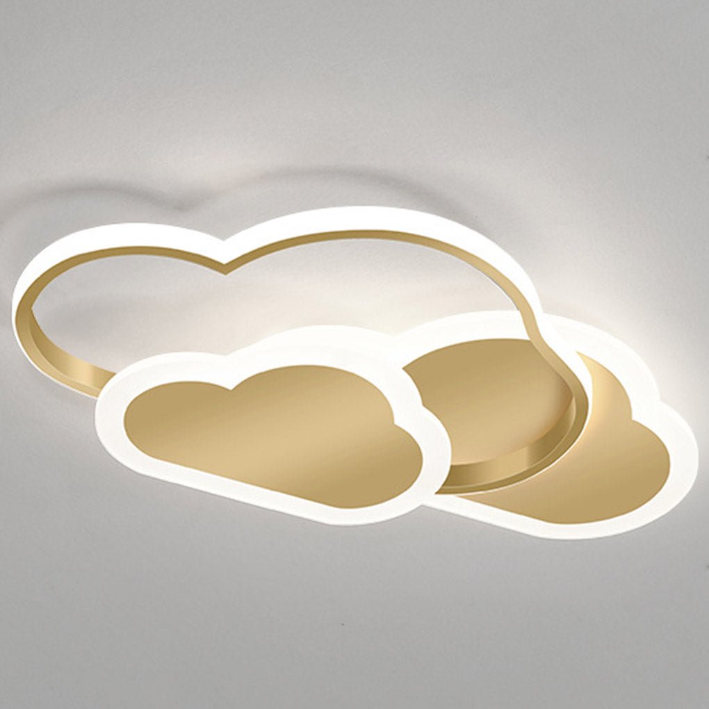 Nordic Creative Arc Design Cloud Shape Energy-saving LED Ceiling Lamps - Dazuma