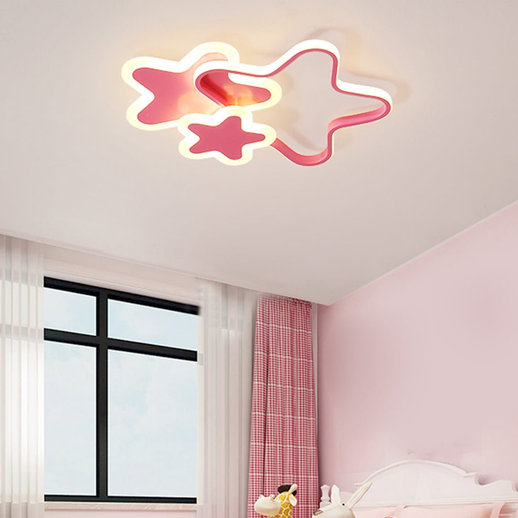 Nordic Creative Cartoon Ceiling Lamp for Bedroom Children's Room - Dazuma