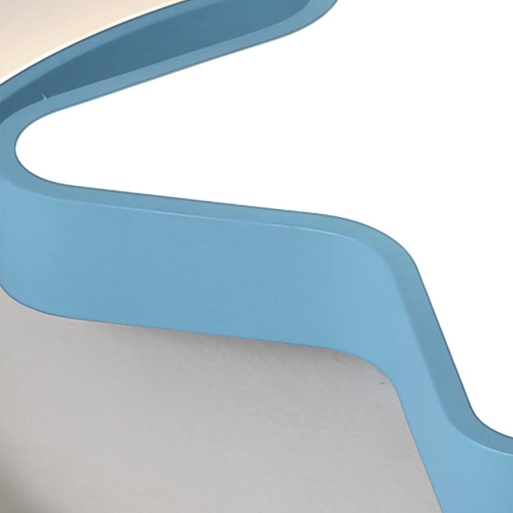 Nordic Creative Five - pointed Star Design Three Color Dimming LED Ceiling Lamp