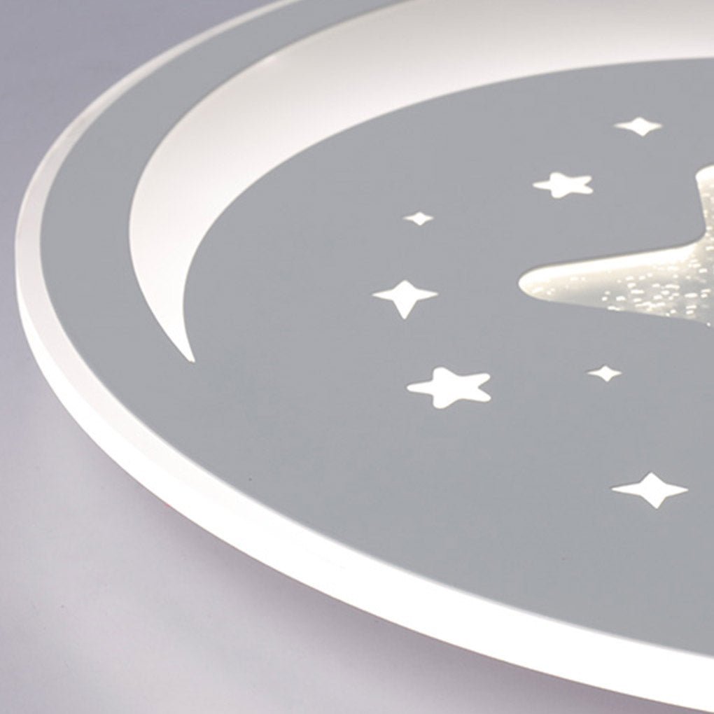 Nordic Creative LED Ultra Thin 3 - color Adjustable Ceiling Light with Remote Control