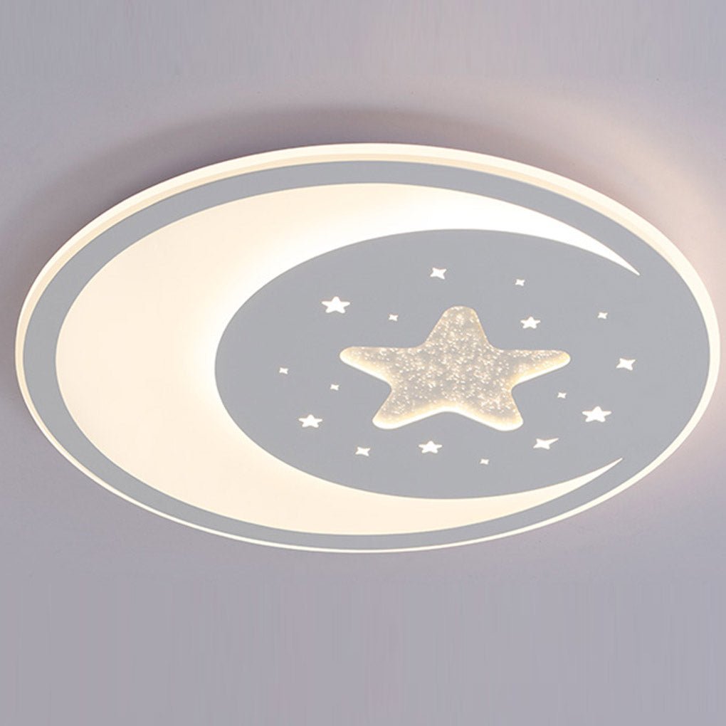 Nordic Creative LED Ultra Thin 3 - color Adjustable Ceiling Light with Remote Control