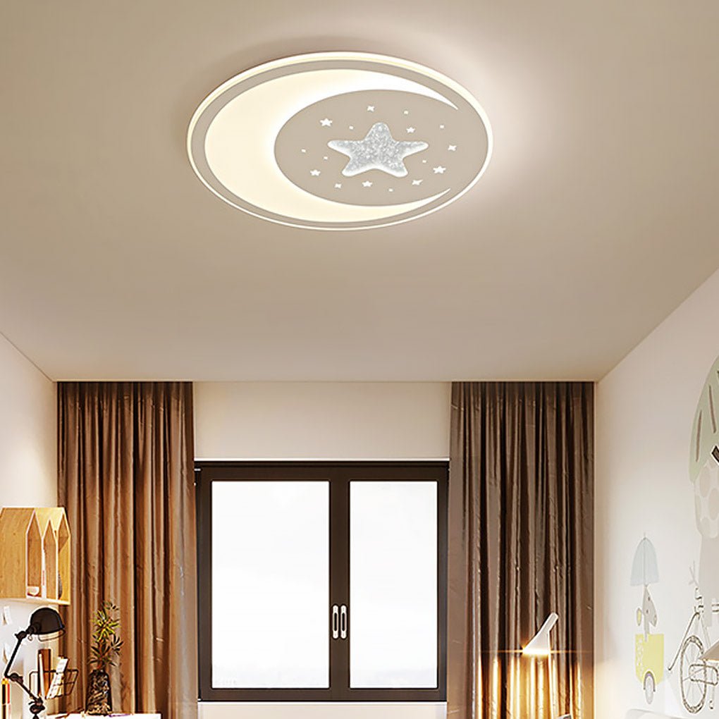 Nordic Creative LED Ultra Thin 3 - color Adjustable Ceiling Light with Remote Control
