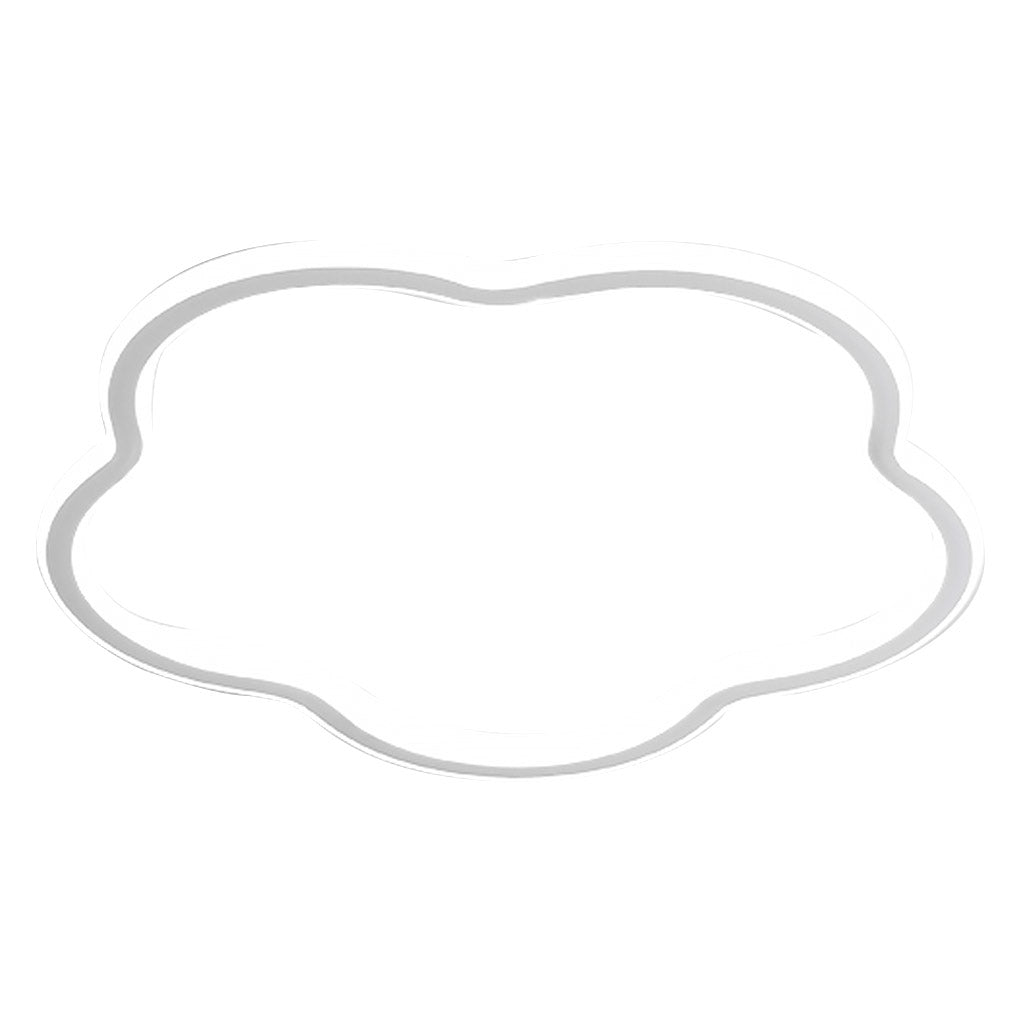 Nordic Creative Ultra-thin Cloud Shape Three Color Adjustable LED Ceiling Lamps - Dazuma