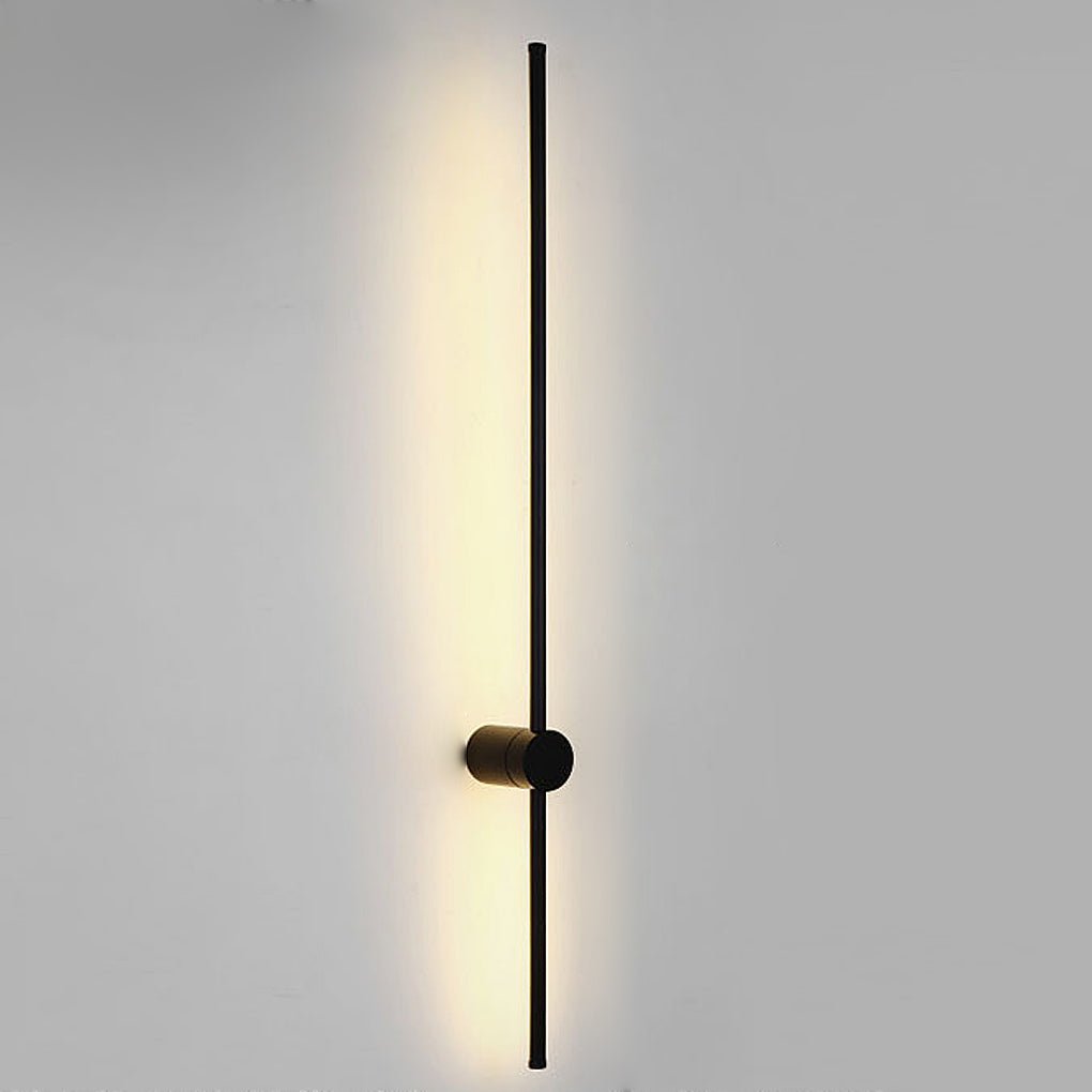 Nordic Linear Ultra - thin Long Strip LED Wall Lamp for Bedside Background Wall