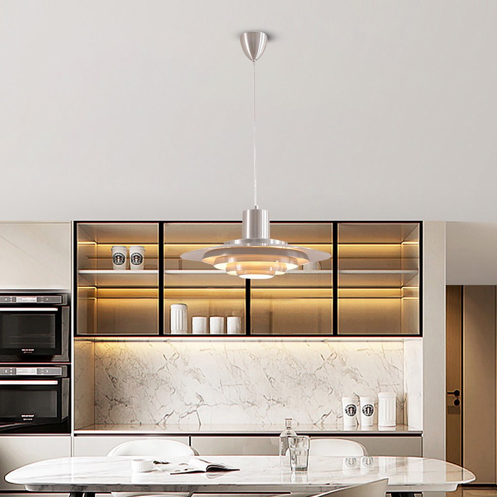 Nordic Minimalism Multi - layer Creative Design Decorative Pendent Lighting for Coffee Bar Dining Table