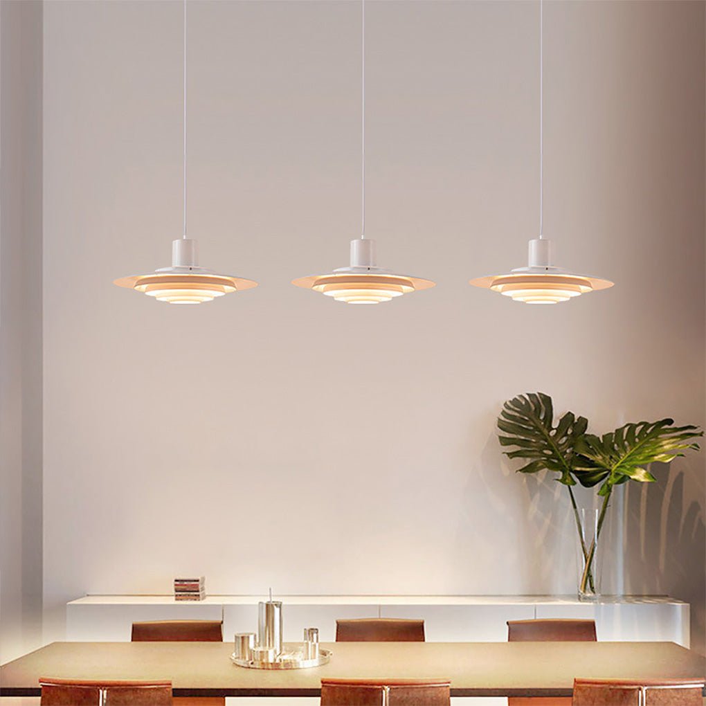 Nordic Minimalism Multi - layer Creative Design Decorative Pendent Lighting for Coffee Bar Dining Table