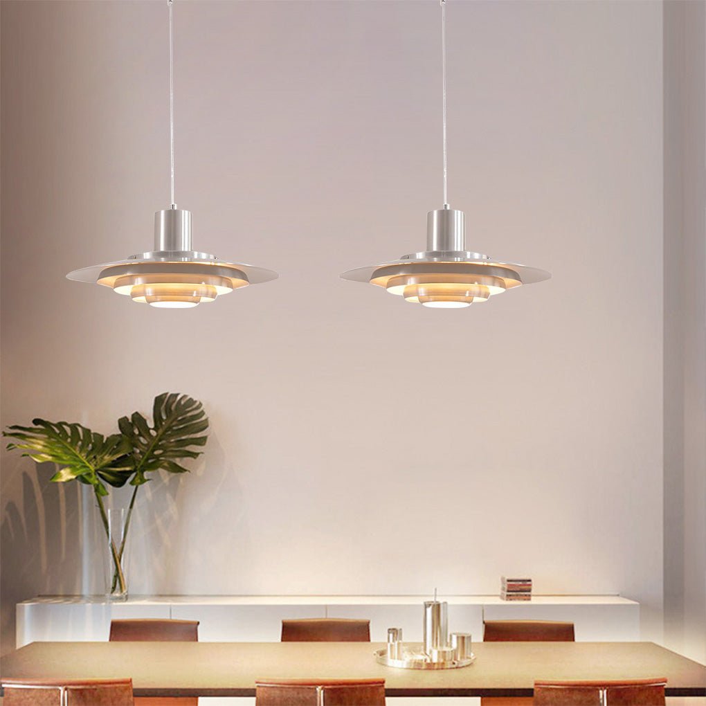 Nordic Minimalism Multi - layer Creative Design Decorative Pendent Lighting for Coffee Bar Dining Table