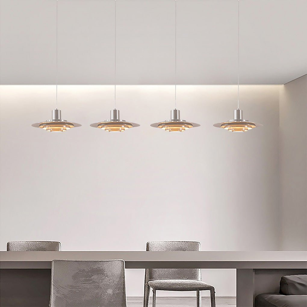 Nordic Minimalism Multi - layer Creative Design Decorative Pendent Lighting for Coffee Bar Dining Table