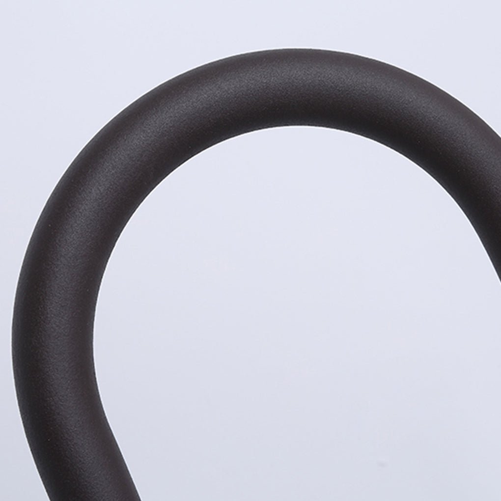 Minimalist Nordic Arc Arm LED Lawn Lamp Durable Outdoor Post Lighting