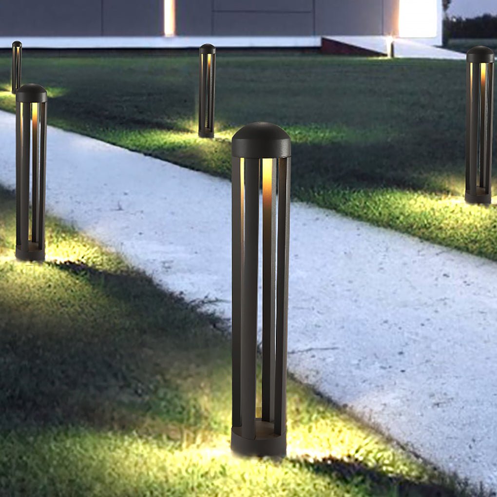 Nordic Minimalist Four Column LED Outdoor Landscape Light