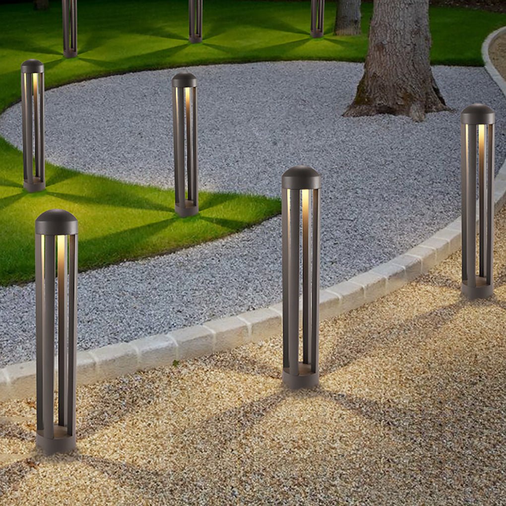 Nordic Minimalist Four Column LED Outdoor Landscape Light