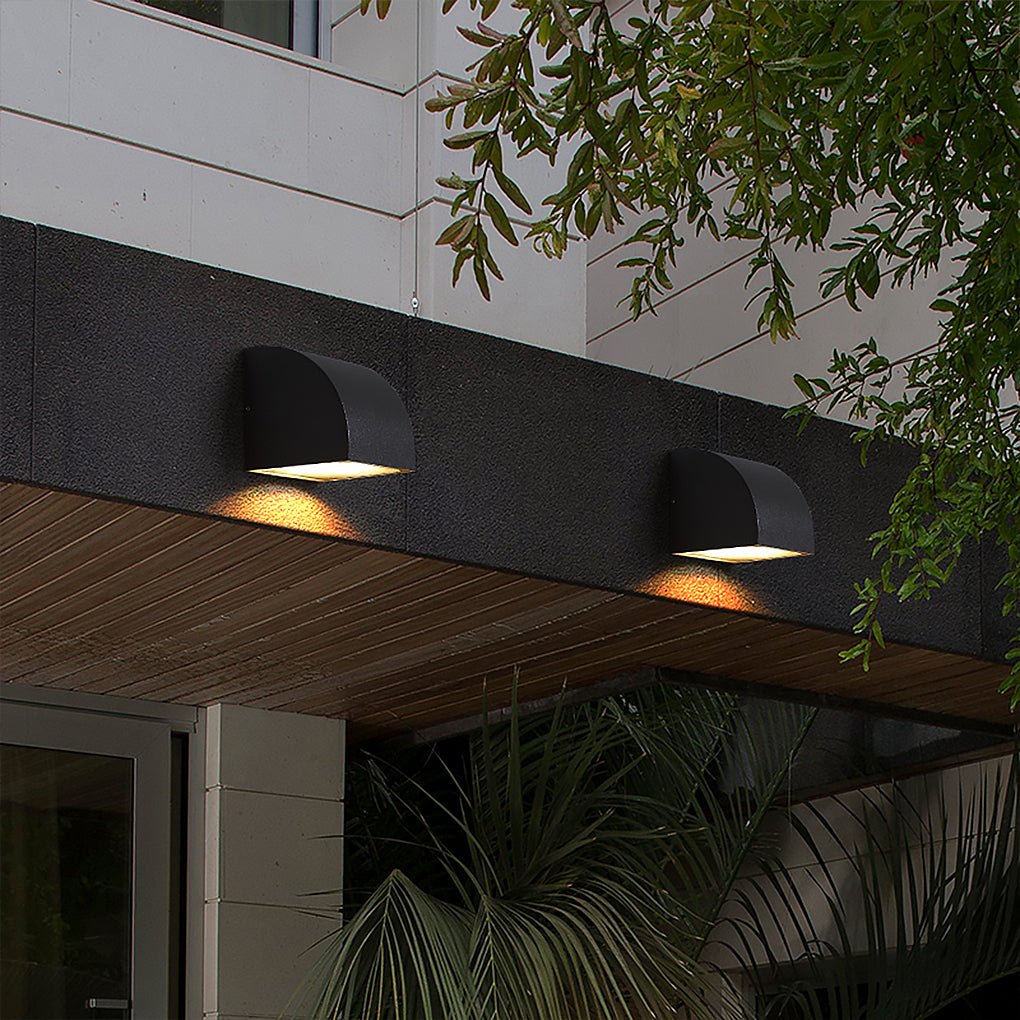 Nordic Minimalist Outdoor Modern Waterproof Exterior Wall Light for Courtyard Balcony - Dazuma