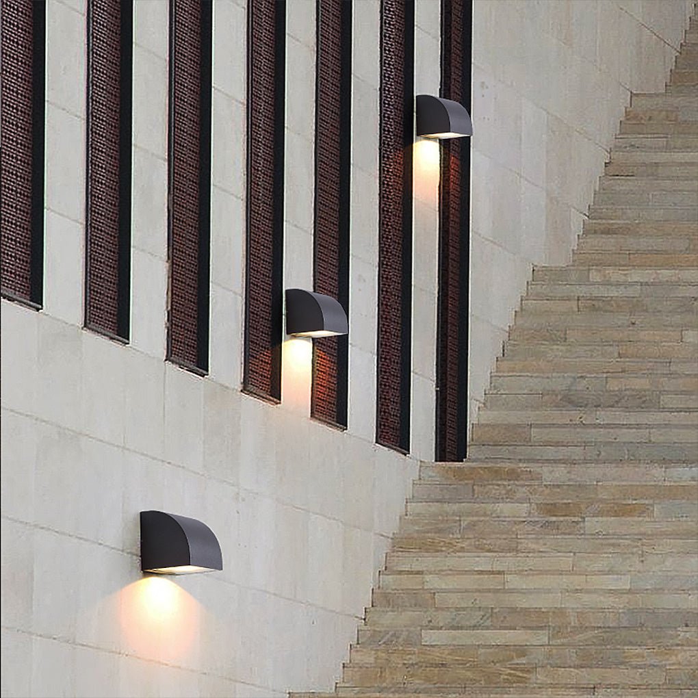 Nordic Minimalist Outdoor Modern Waterproof Exterior Wall Light for Courtyard Balcony - Dazuma