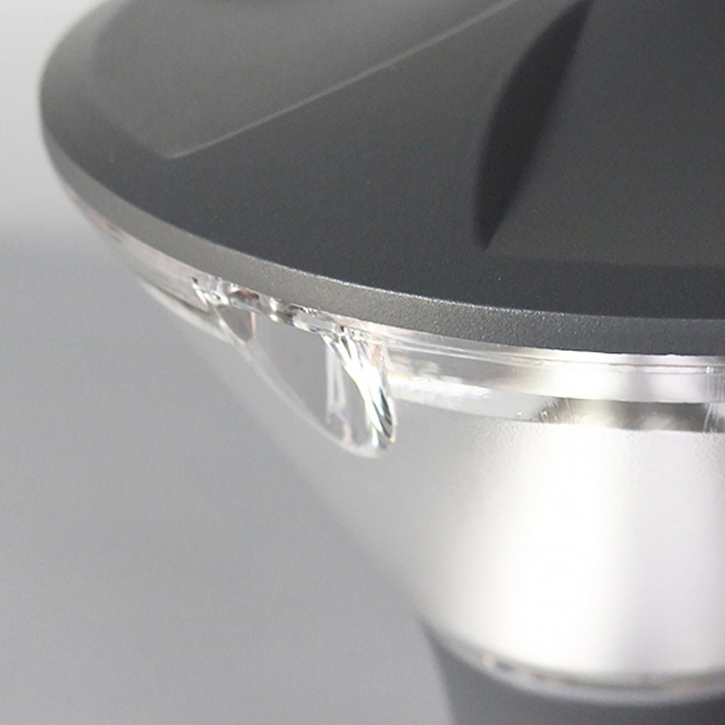 Versatile Round LED Nordic Outdoor Lighting - Wall or Post Lighting