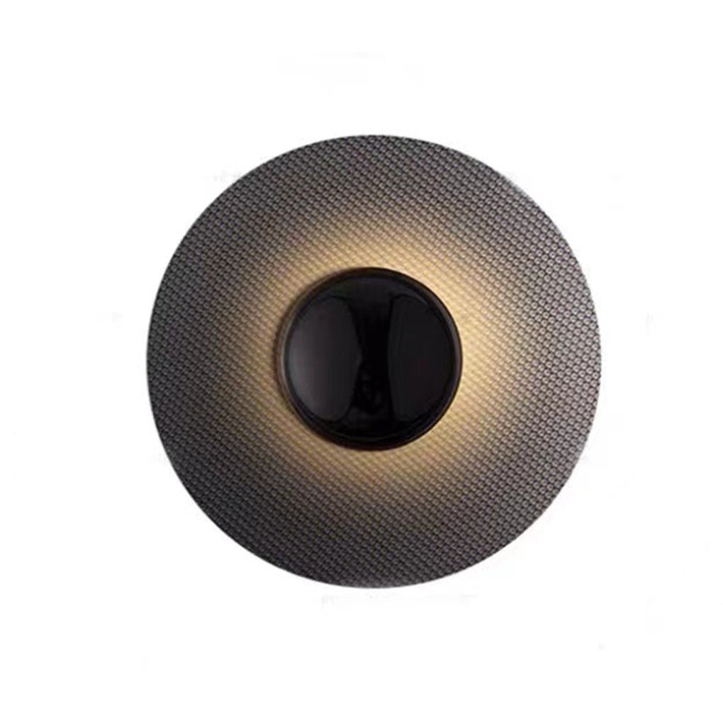 Nordic Minimalist Round Background Decorative LED Wall Lamp for Living Room Bedside - Dazuma