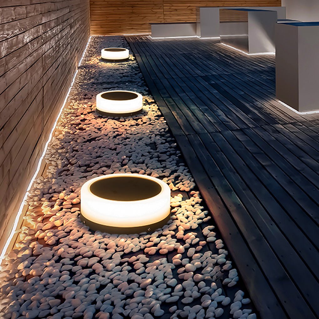 Nordic Minimalist Solar Outdoor Courtyard Waterproof Led Landscape Decorative Lamp - Dazuma