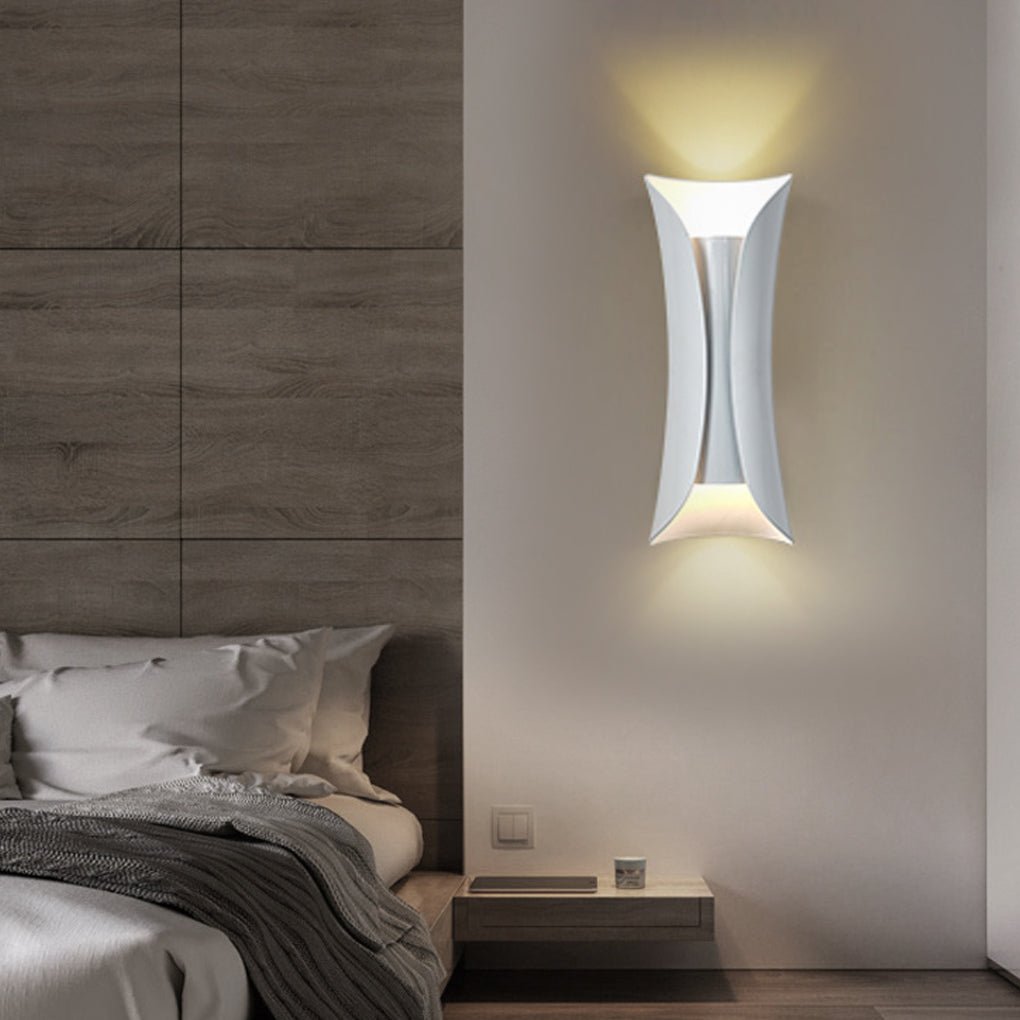 Nordic Minimalist Strip LED Wall Sconces Atmosphere Decorative Lighting for Bedside Corridor - Dazuma