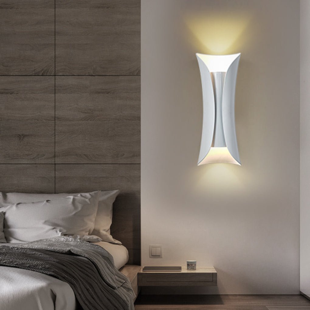 Nordic Minimalist Strip LED Wall Sconces Atmosphere Decorative Lighting for Bedside Corridor