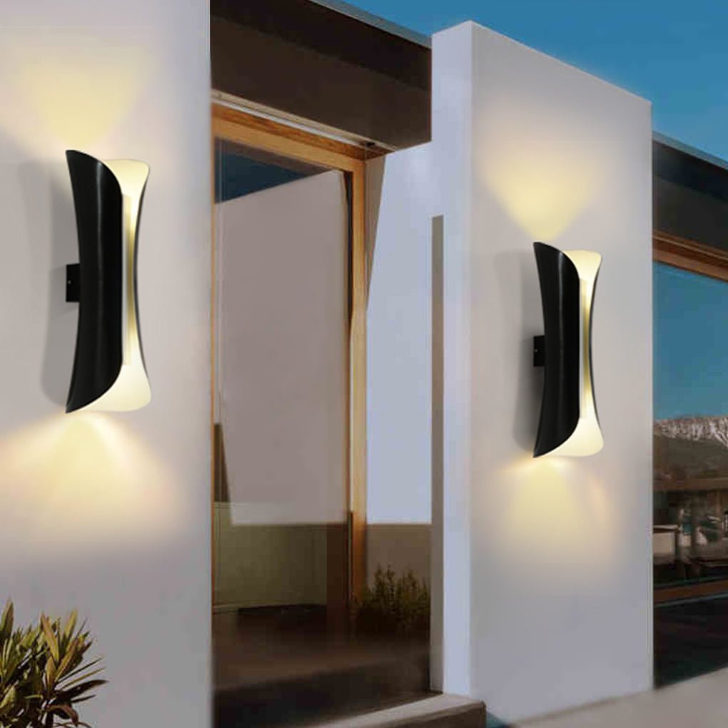 Nordic Minimalist Strip LED Wall Sconces Atmosphere Decorative Lighting for Bedside Corridor - Dazuma