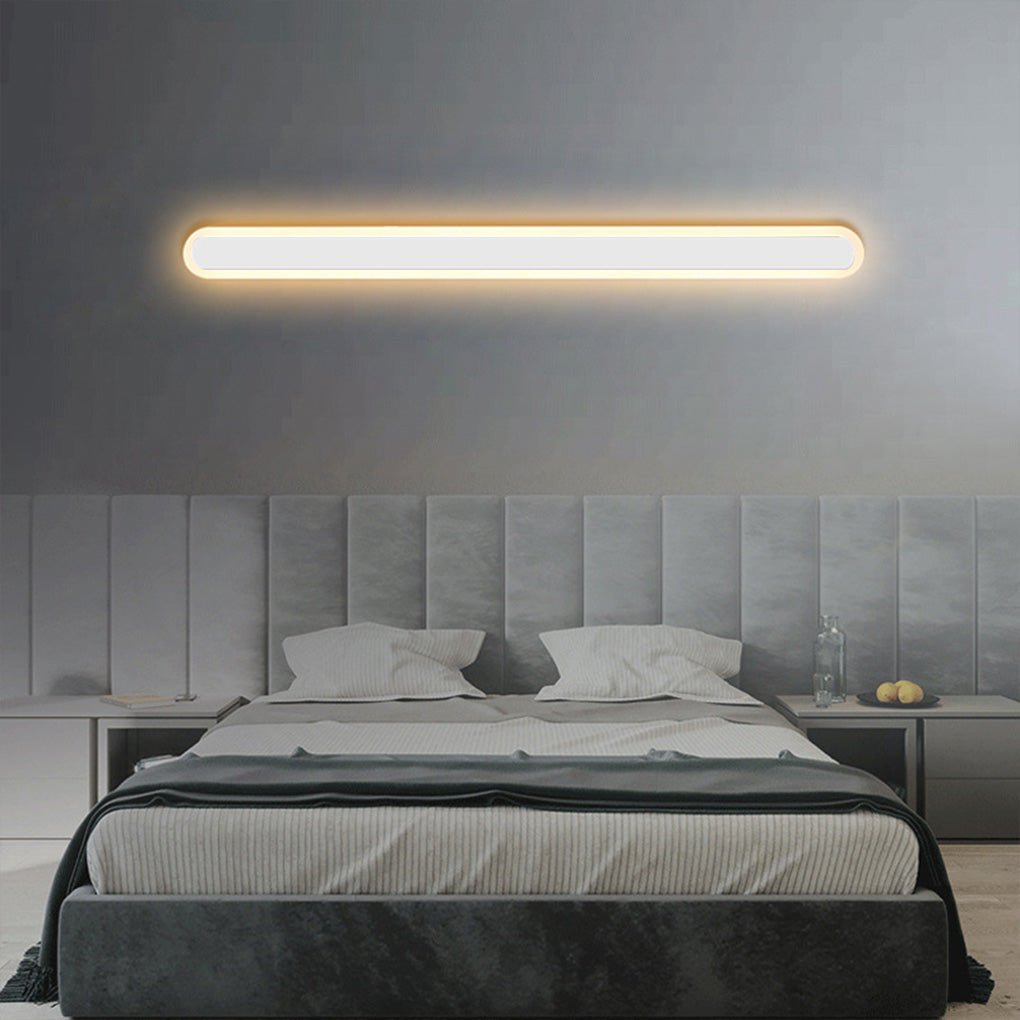 Nordic Minimalist Strip Three - color Light LED Bedside Living Room Background Wall Lamp