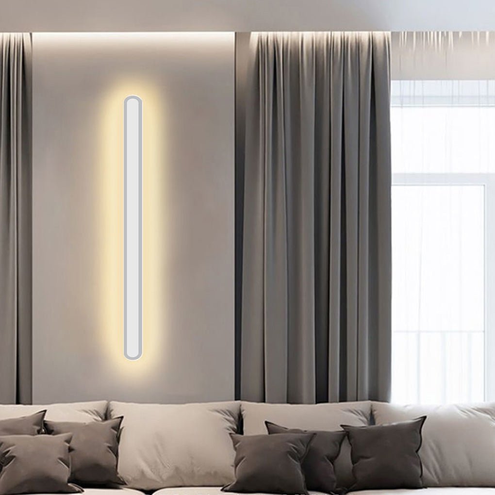 Nordic Minimalist Strip Three - color Light LED Bedside Living Room Background Wall Lamp