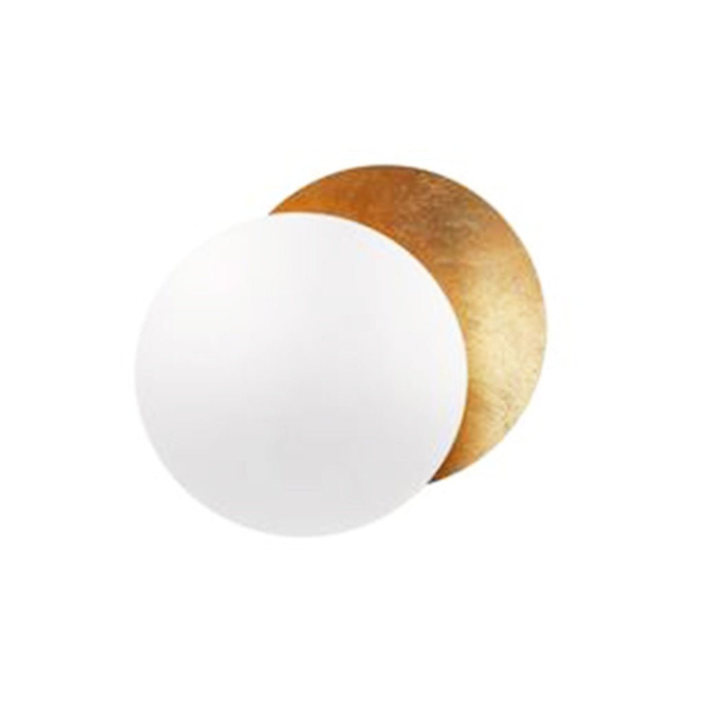 Nordic Minimalist Unique Rotatable Moon - like Design LED Wall Lamp for Bedside Aisle Stairs