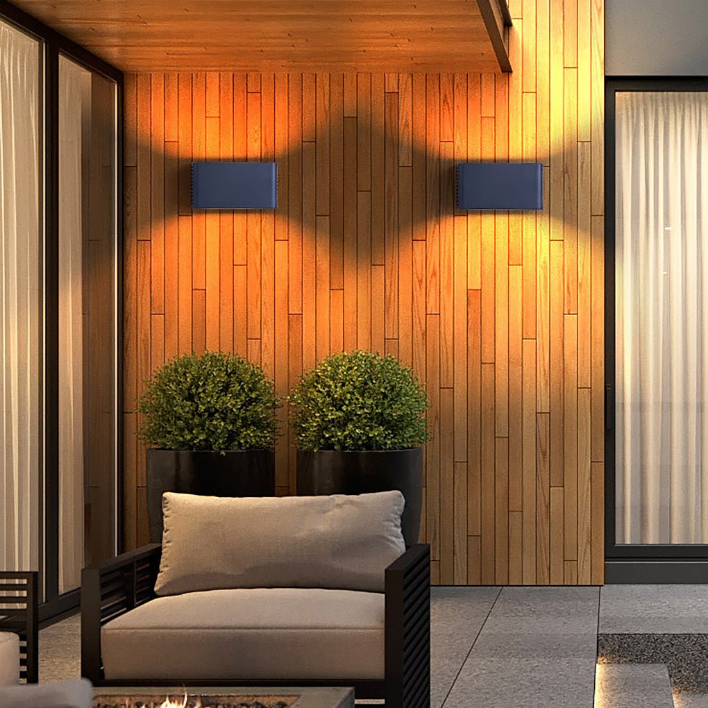 Nordic Minimalist Waterproof Led Wall Light for Outdoor Courtyard Balcony Aisle - Dazuma